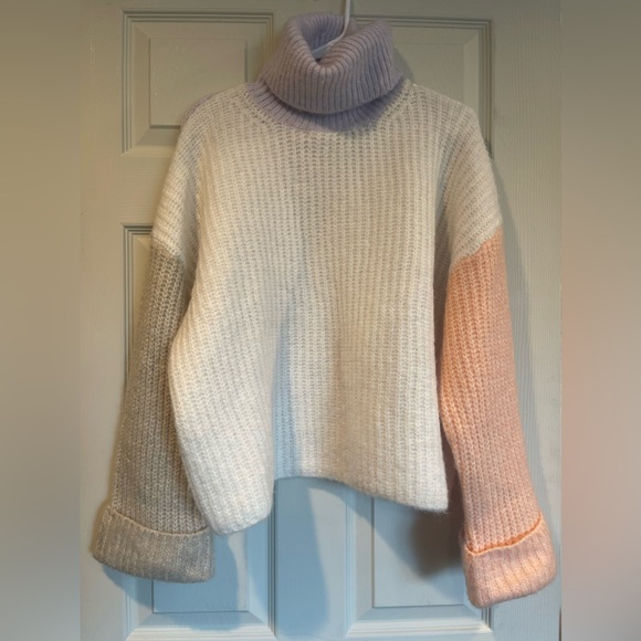 Mango turtleneck knitted sweater - Picture 5 of 6